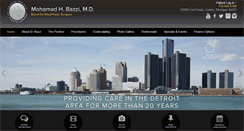 Desktop Screenshot of bazziplasticsurgery.com